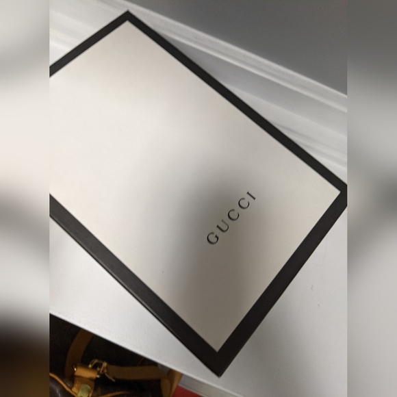 Gucci Blk Rubber Slide (US 7.5) "LIVE SHOW TODAY" - Picture 8 of 8